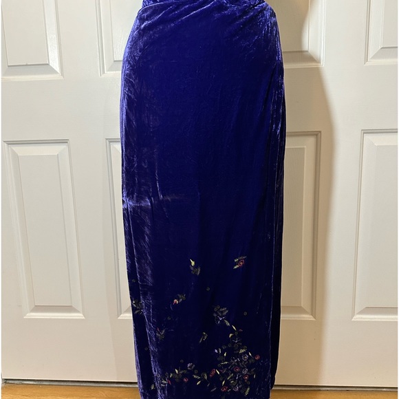 Vintage Chico’s Design purple wrap skirt XL - Picture 11 of 11